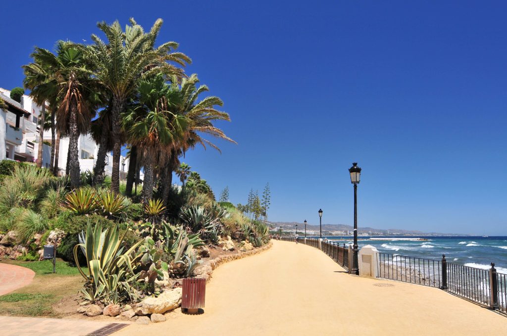 Golden Mile Beach, Marbella